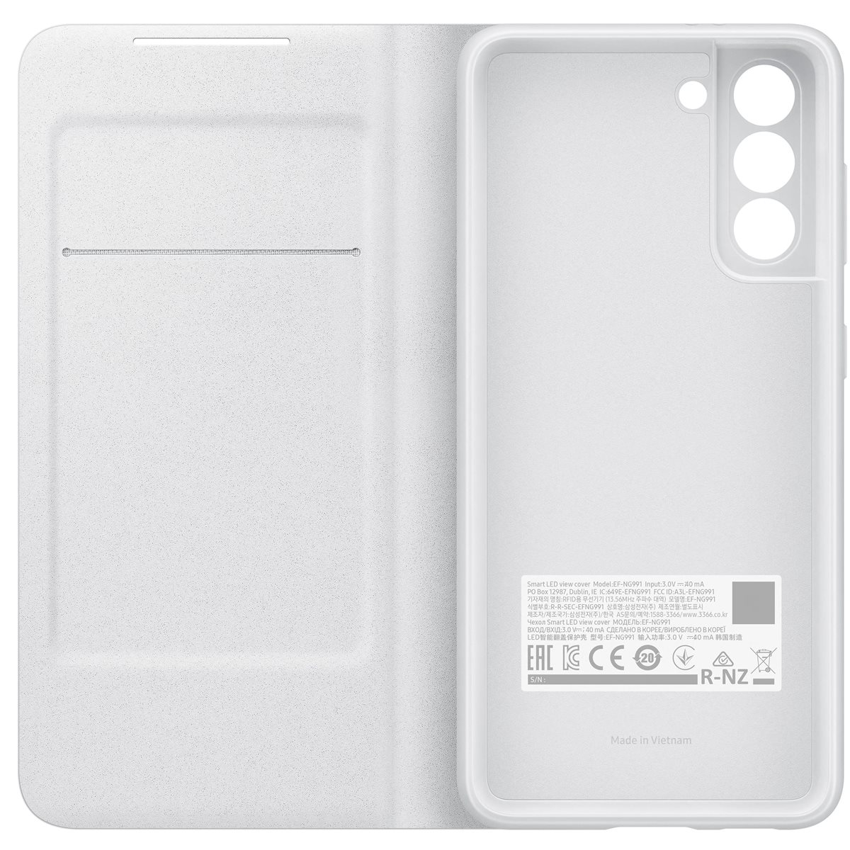 Samsung Samsung Galaxy S21 Book Cover Mit Led Anzeigesmart Led View Cover Light Gray Ef Ng991pjegew Ef Ng991pjegew Eiger Protection Switzerland Samsung Samsung Galaxy S21 Book Cover Mit Led Anzeigesmart Led View Cover Light Gray Ef Ng991pjegew Ef Ng991pjegew Eiger Protection Switzerland