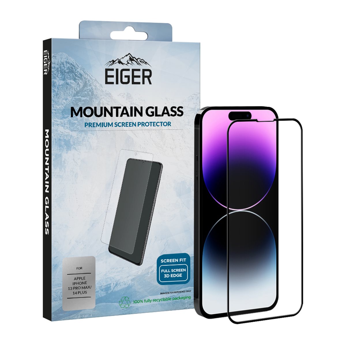 VERRE TREMPE PREMIUM 2.5D PRIVACY POUR APPLE IPHONE 12 / 12 PRO - EIGER®